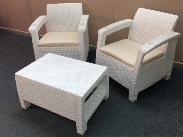 Комплект Yalta Balcony Set белый купить в Санкт-Петербурге