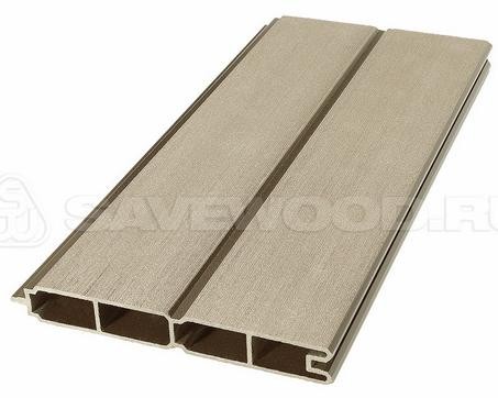 Заборный профиль из ДПК Savewood SW Agger матовый тик купить в Санкт-Петербурге