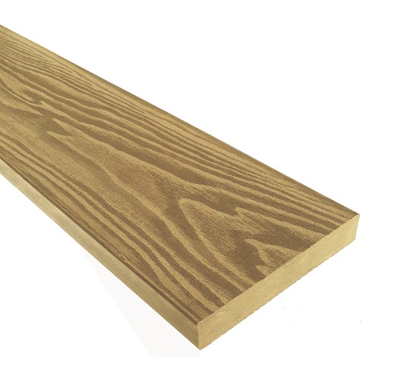 Террасная доска из ДПК Terrapol Смарт 3D Полнотелая без паза Дуб Севилья купить в Санкт-Петербурге