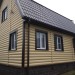 Сайдинг "blockhouse" под бревно, Престиж ВН-01, золотистый купить в Санкт-Петербурге