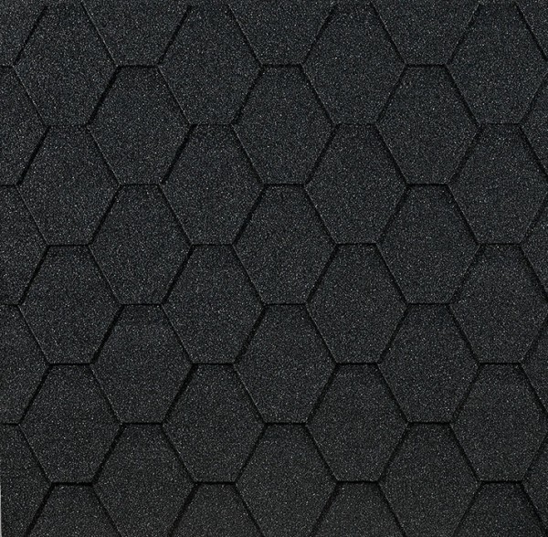 Гибкая черепица EURASIA Docke, Коллекция ШЕСТИГРАННИК Серый купить в Санкт-Петербурге