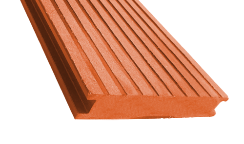 Террасная доска из ДПК ECODECKING Premium Терракот купить в Санкт-Петербурге