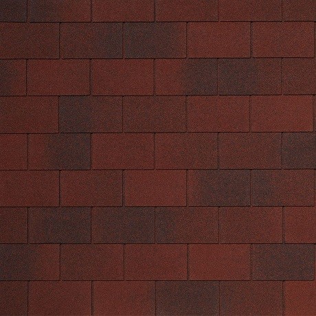 Гибкая черепица Tegola CAPRI rosso 401 купить в Санкт-Петербурге