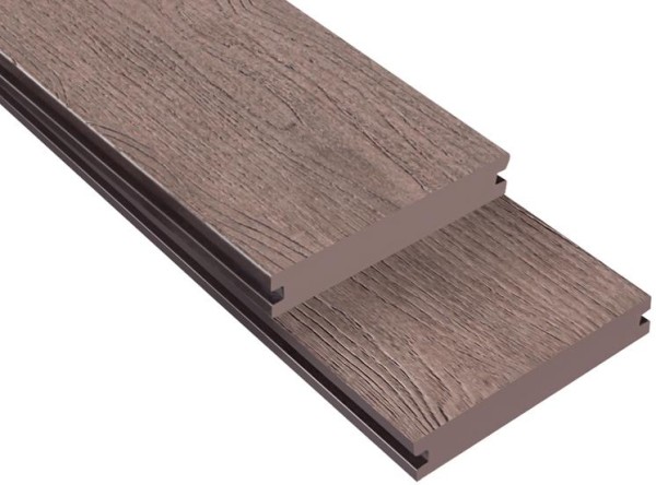 Террасная доска ДПК Outdoor 3D полнотелая NEVADA/CALIFORNIA BROWN коричневая микс купить в Санкт-Петербурге