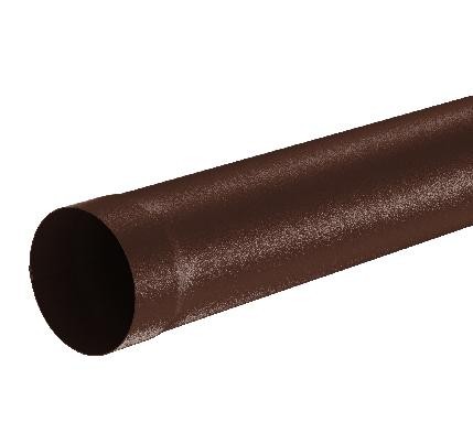 Водосток Aquasistem, Система 150/100 - Труба водосточная 3.00м RAL 8017 Коричневый matt купить в Санкт-Петербурге