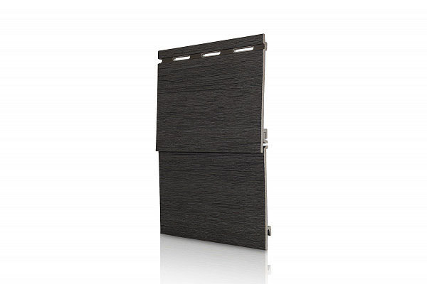 Вспененный сайдинг VOX KERRAFRONT WOOD DESIGN графит купить в Санкт-Петербурге