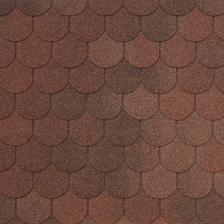 Гибкая черепица Tegola ASSISI terracotta 420 купить в Санкт-Петербурге