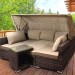 Диван-Трансформер AFINA плетеный из иск. ротанга AFM-320B Brown купить в Санкт-Петербурге