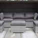 Диван-Трансформер AFINA плетеный из иск. ротанга AFM-320G Grey купить в Санкт-Петербурге