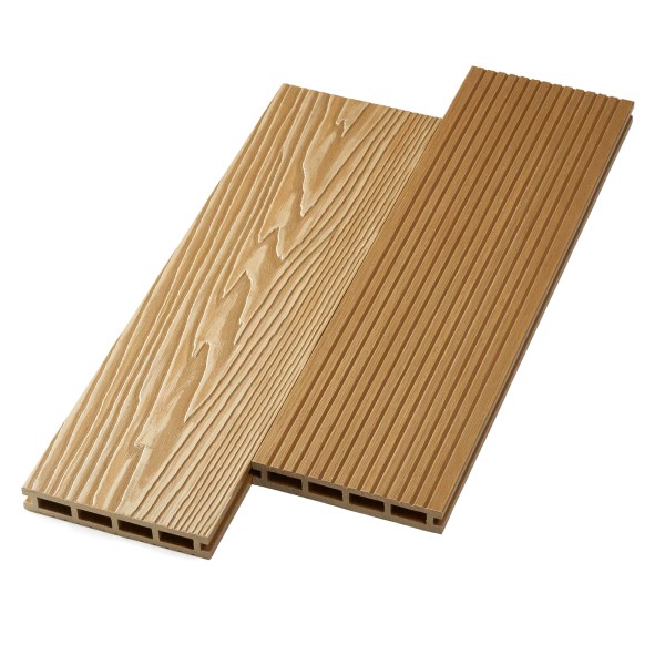 Террасная доска ДПК NanoWood двусторонняя New 3D тиснение + вельвет Орех купить в Санкт-Петербурге Террасная доска ДПК NanoWood двусторонняя New 3D тиснение + вельвет Орех купить в Санкт-Петербурге