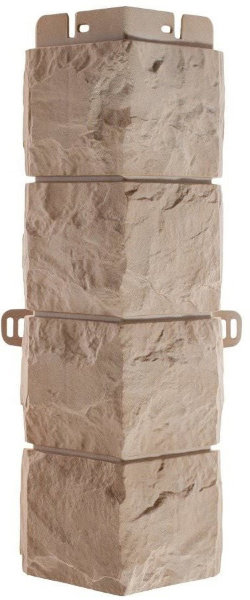 Фасадная панель Наружный угол фагот (талдомский), 0,45 х 0,13м (н) купить в Санкт-Петербурге