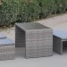 Диван-Трансформер AFINA плетеный из иск. ротанга S330G-W78 Grey купить в Санкт-Петербурге