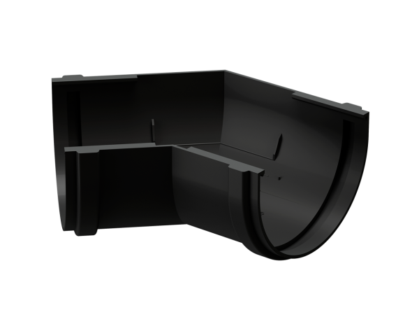 Угол желоба универсал 135˚ Docke Premium ПВХ - Карбон купить в Санкт-Петербурге