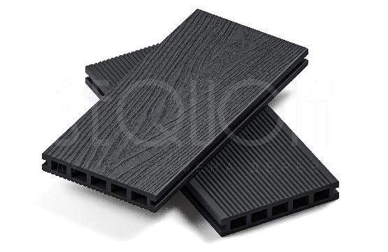 Доска террасная ДПК 3D SEQUOIA Evolution WOOD BLACK купить в Санкт-Петербурге