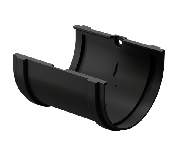 Соединитель желоба Docke Premium ПВХ - Карбон купить в Санкт-Петербурге