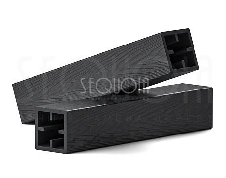 Столб SEQUOIA Evolution 3D WOOD BLACK купить в Санкт-Петербурге