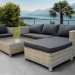 Комплект мебели AFINA плетеной из иск. ротанга YR821G Grey/Grey купить в Санкт-Петербурге