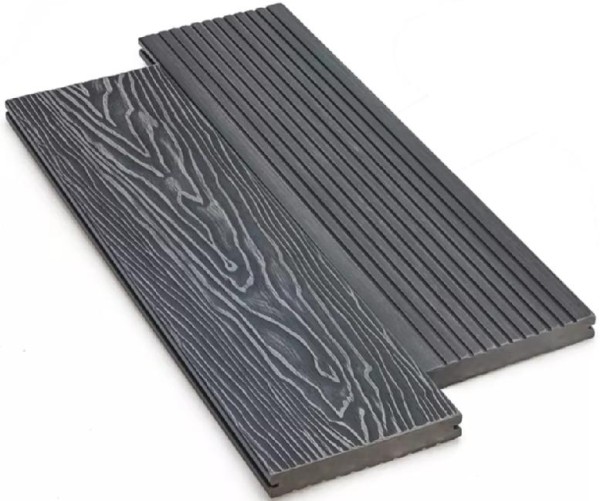 Террасная доска ДПК Deckart Monolit 3D Графит купить в Санкт-Петербурге