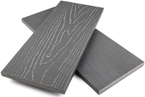 Заборная доска ДПК полнотелая NanoWood Серый купить в Санкт-Петербурге