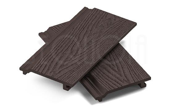Доска фасадная ДПК 3D SEQUOIA Evolution WOOD BROWN купить в Санкт-Петербурге