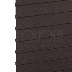 Доска фасадная ДПК 3D SEQUOIA Evolution WOOD BROWN