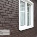 Фасадная панель Ю-Пласт Стоун Хаус Кирпич Коричневый купить в Санкт-Петербурге