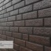 Фасадная панель Ю-Пласт Стоун Хаус Кирпич Коричневый купить в Санкт-Петербурге