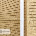 Фасадная панель Ю-Пласт Стоун Хаус Кирпич Песочный купить в Санкт-Петербурге