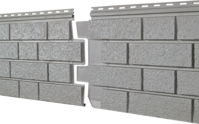 Фасадная панель Ю-пласт Стоун Хаус S-Lock Клинкер Нордик дым