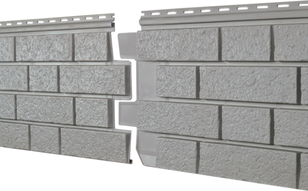 Фасадная панель Ю-пласт Стоун Хаус S-Lock Клинкер Нордик дым купить в Санкт-Петербурге