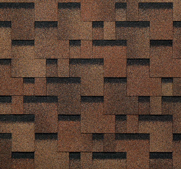 Гибкая черепица EURASIA Docke, Коллекция Лабиринт Светло-коричневый купить в Санкт-Петербурге