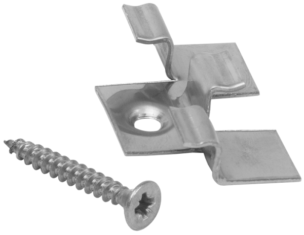 Клипса с саморезом,Grinder бесшовный монтаж 2 mm купить в Санкт-Петербурге