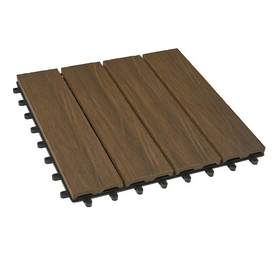 Садовый паркет дпк CM Garden Modern, 300х300 мм, PATINA BROWN (Патина коричневый) купить в Санкт-Петербурге