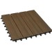 Садовый паркет дпк CM Garden Modern, 300х300 мм, PATINA BROWN (Патина коричневый) купить в Санкт-Петербурге
