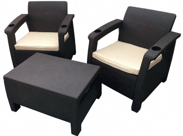 Комплект Yalta Balcony Set венге купить в Санкт-Петербурге
