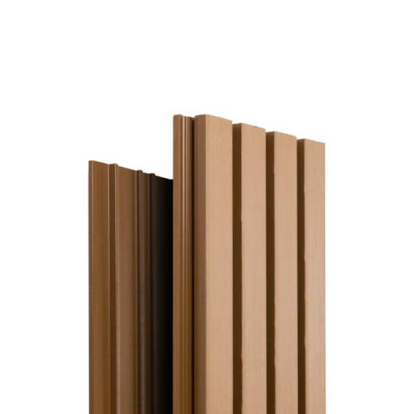 Фасадная доска Ecodecking Техно реечная 200х26х3000 Бронза купить в Санкт-Петербурге Фасадная доска Ecodecking Техно реечная 200х26х3000 Бронза купить в Санкт-Петербурге
