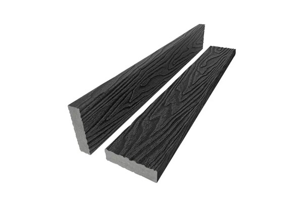 Брус лавочный 3D-тиснение 20х80 Графит купить в Санкт-Петербурге