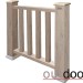 Ограждение из ДПК Outdoor Классик 3D STORM серый микс купить в Санкт-Петербурге