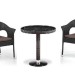 Комплект плетеной мебели AFINA из иск. ротанга T601/Y79A-W53 Brown 2Pcs купить в Санкт-Петербурге