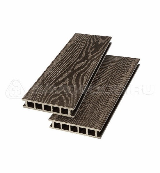 Террасная доска из ДПК SW-Fagus «SaveWood» темно-коричневый купить в Санкт-Петербурге