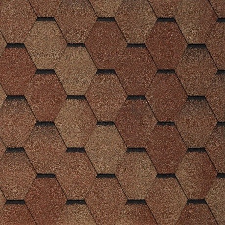 Гибкая черепица Tegola VENETO terracotta 206 купить в Санкт-Петербурге