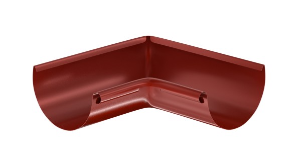 Водосток Aquasistem, система 150x100 - Угол желоба, внутренний 90° RR 29 Бургундский купить в Санкт-Петербурге