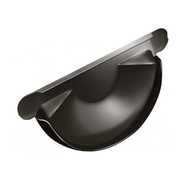 Водосток Grand Line 125x90 – Заглушка желоба RR 32 купить в Санкт-Петербурге