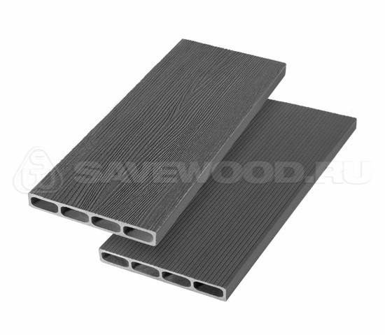 Грядочная доска ДПК 3D Savewood SW Rubus (R) графит купить в Санкт-Петербурге