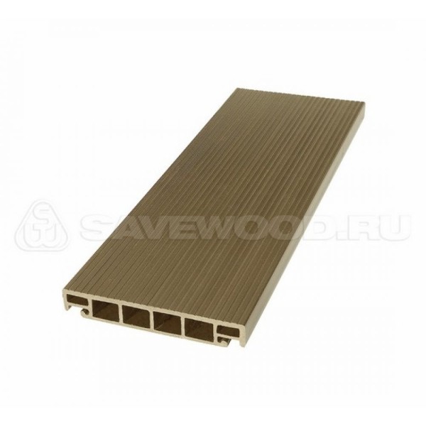 Террасная доска из ДПК SW-Salix «SaveWood» тик купить в Санкт-Петербурге