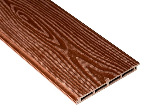 Фасадная доска из ДПК 3D Faynag - Шоколад купить в Санкт-Петербурге