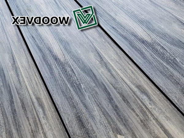 Террасная доска из ДПК WOODVEX Select Бело-серый купить в Санкт-Петербурге