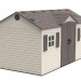 Сарай пластиковый LifeTime 15x8 DD купить в Санкт-Петербурге