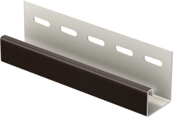J-планка к Софиту PRO Тёмно коричневый купить в Санкт-Петербурге