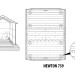 Сарай пластиковый Newton 759 купить в Санкт-Петербурге